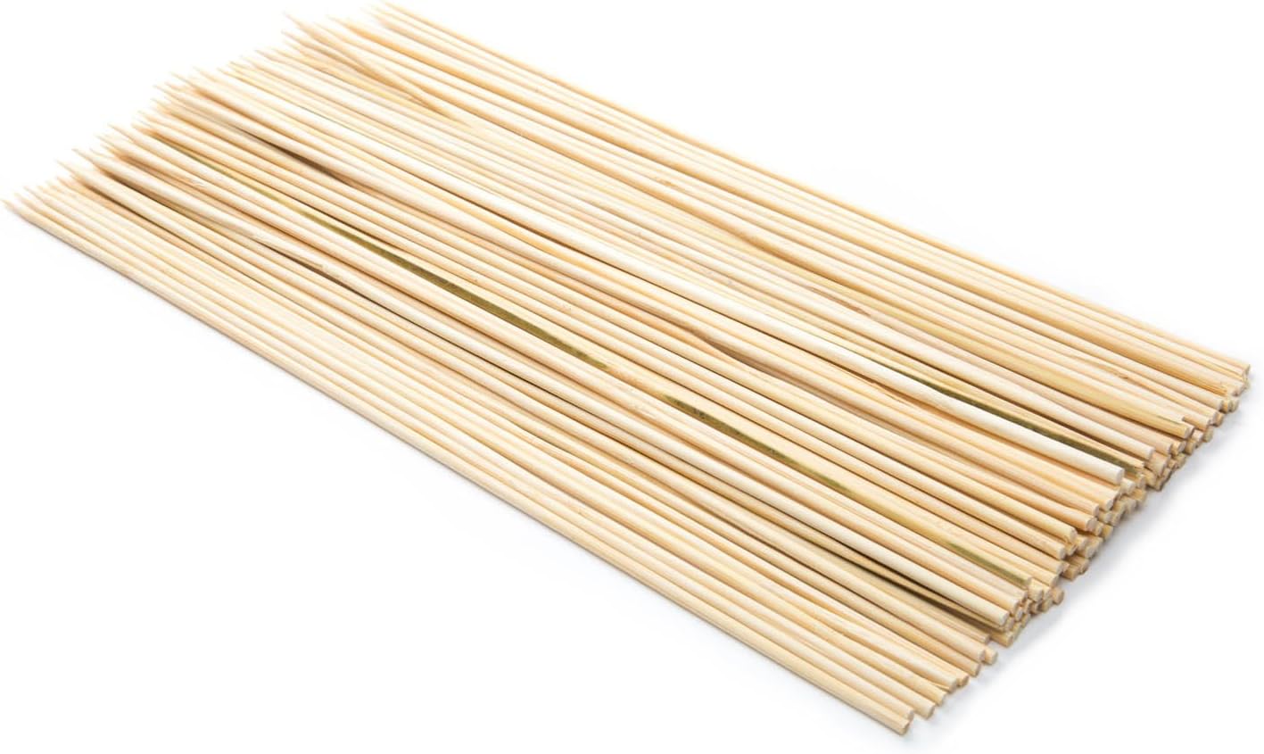 Fox Run Espetos de bambu de 30,48 cm, natural