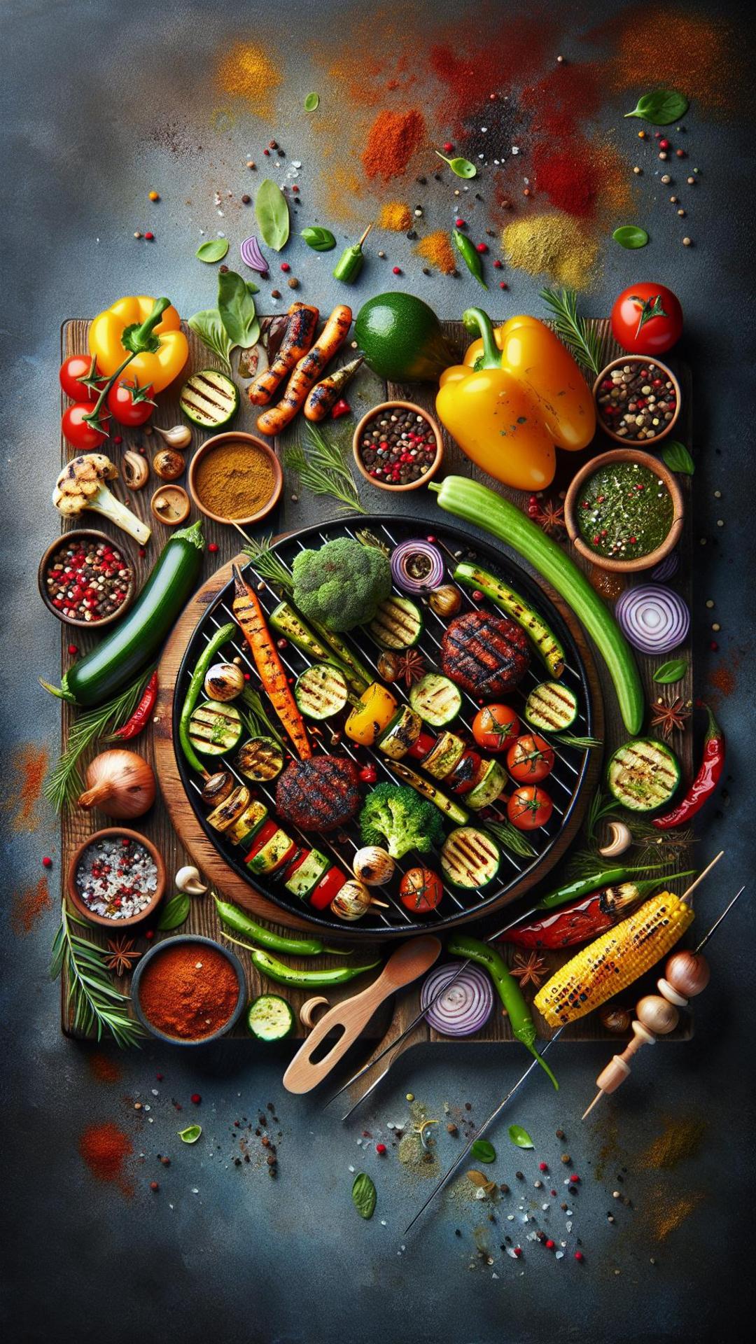 Milho na Brasa com Manteiga Vegana: Como Fazer na Churrasqueira 1 Milho na brasa com legumes coloridos