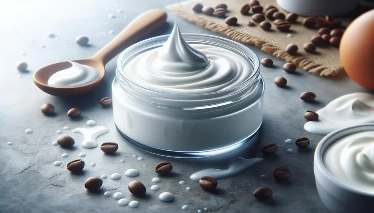 Creme é uma substância espessa e rica em gorduras, obtida ao bater ou cozinhar o leite ou creme de leite. É usado em culinária, cosmetologia e medicina para textura, sabor e propriedades hidratantes. (imagem gerada com inteligência artificial)
