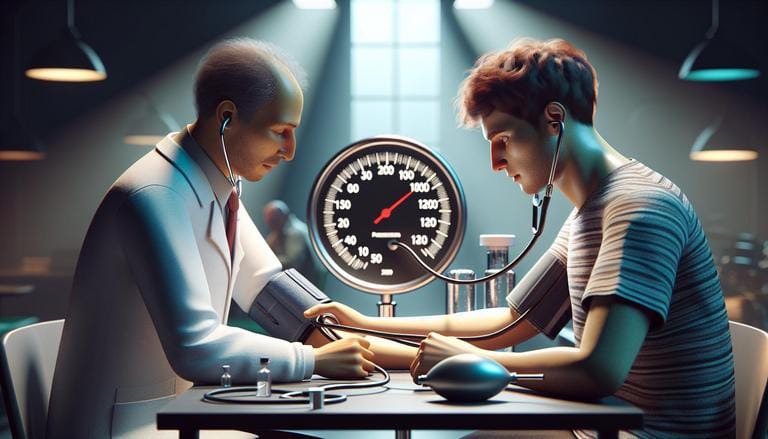 Hipotenso - Hipotenso é alguém que sofre de hipotensão, uma condição médica caracterizada por uma pressão arterial anormalmente baixa. - Um churras - Imagem gerada por IA