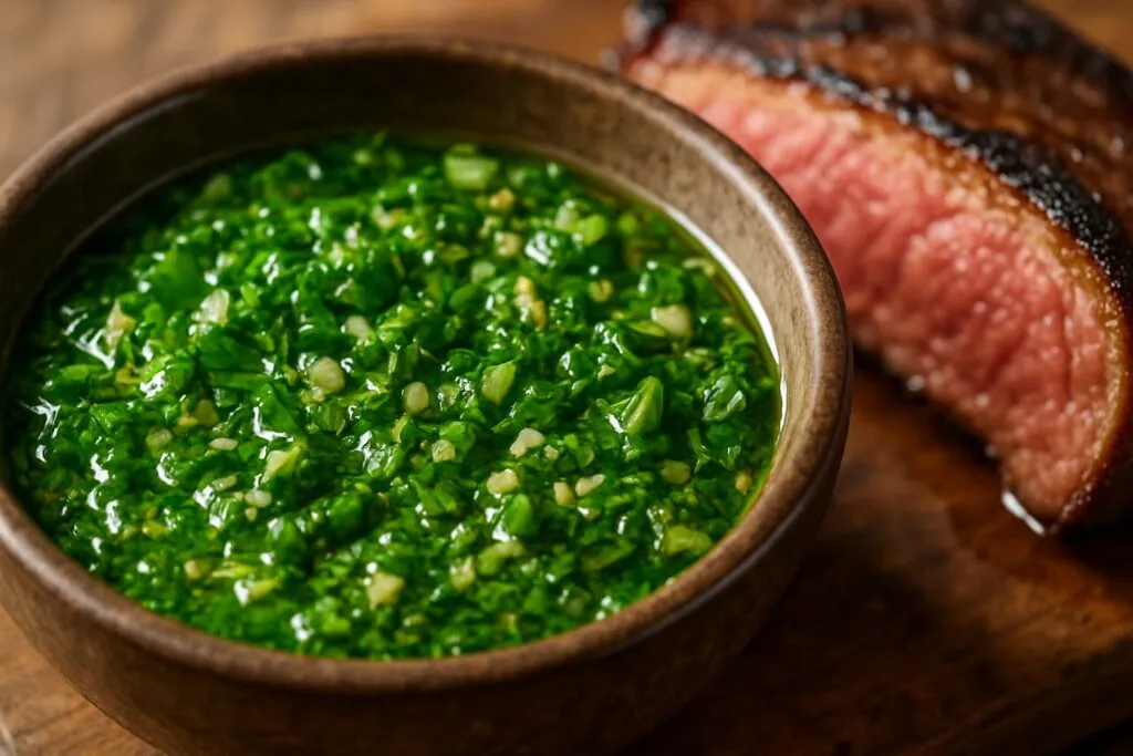 chimichurri, molho argentino, molho para churrasco, ervas