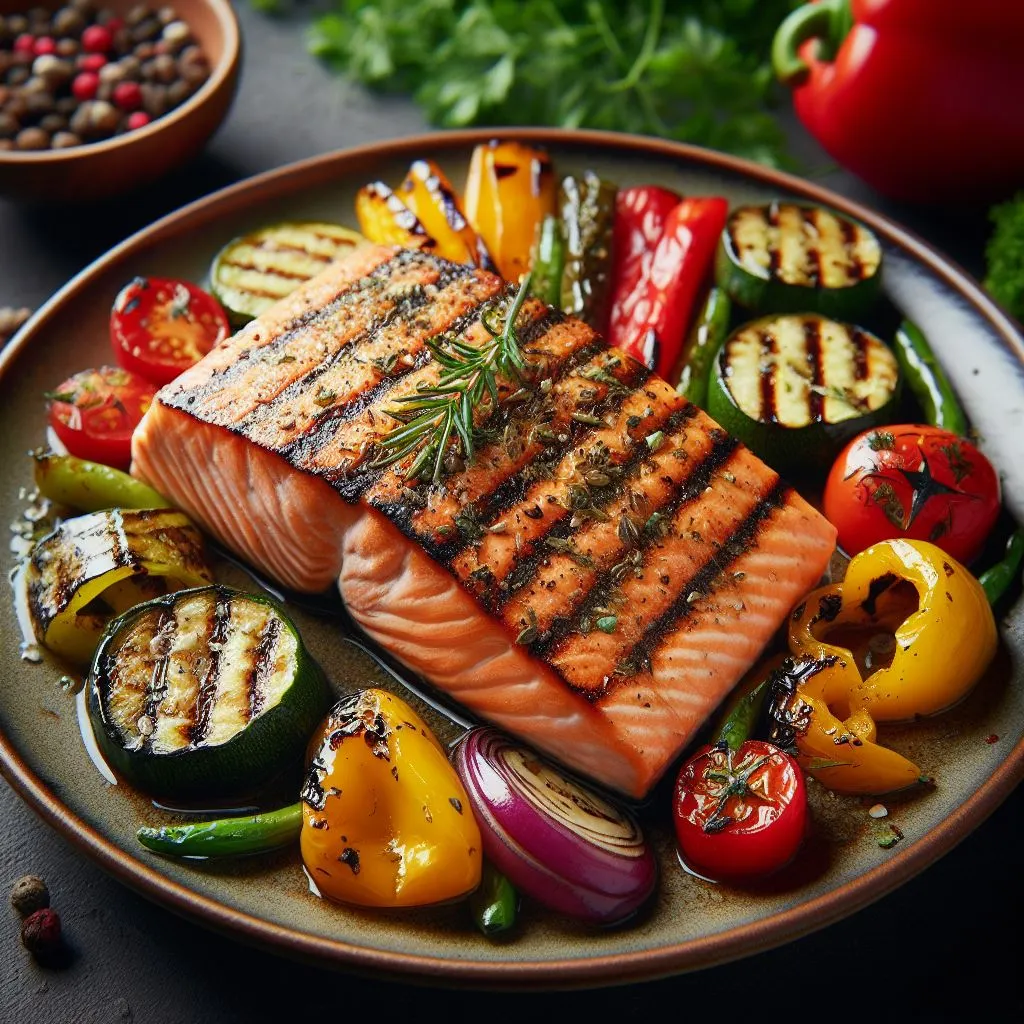 Salmão Grelhado