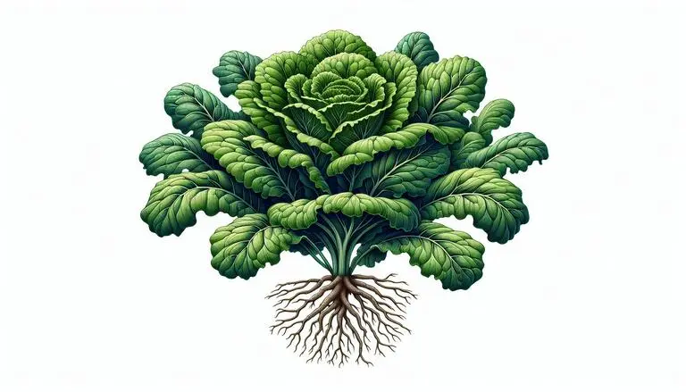 Alface é uma planta comestível, de folhas geralmente verdes, consumida principalmente em saladas. Pertence à família Asteraceae e é cultivada como alimento desde a antiguidade. (imagem gerada com inteligência artificial)