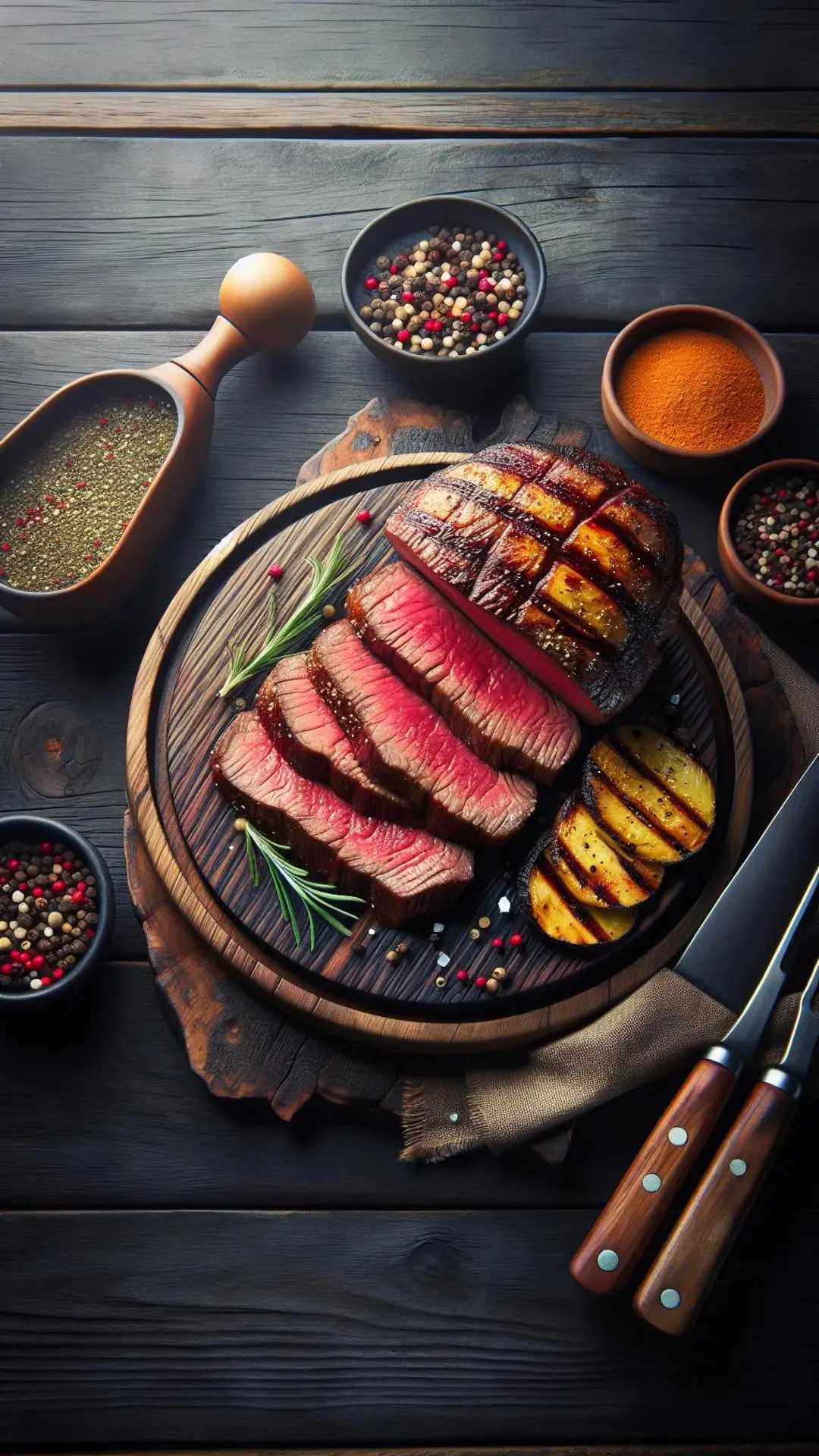 Melhores Facas para Cortar Carne no Churrasco: Como Escolher, Manter e Avaliar os Modelo 1 Melhor faca para cortar carne fatiando picanha na tábua