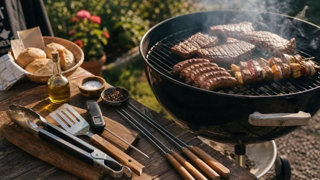 Acessórios para Churrasco: Guia Completo - Um churras - Imagem gerada por IA