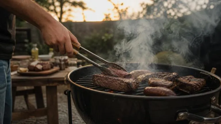 Defumacao para iniciantes: guia essencial - Um churras - Imagem gerada por IA